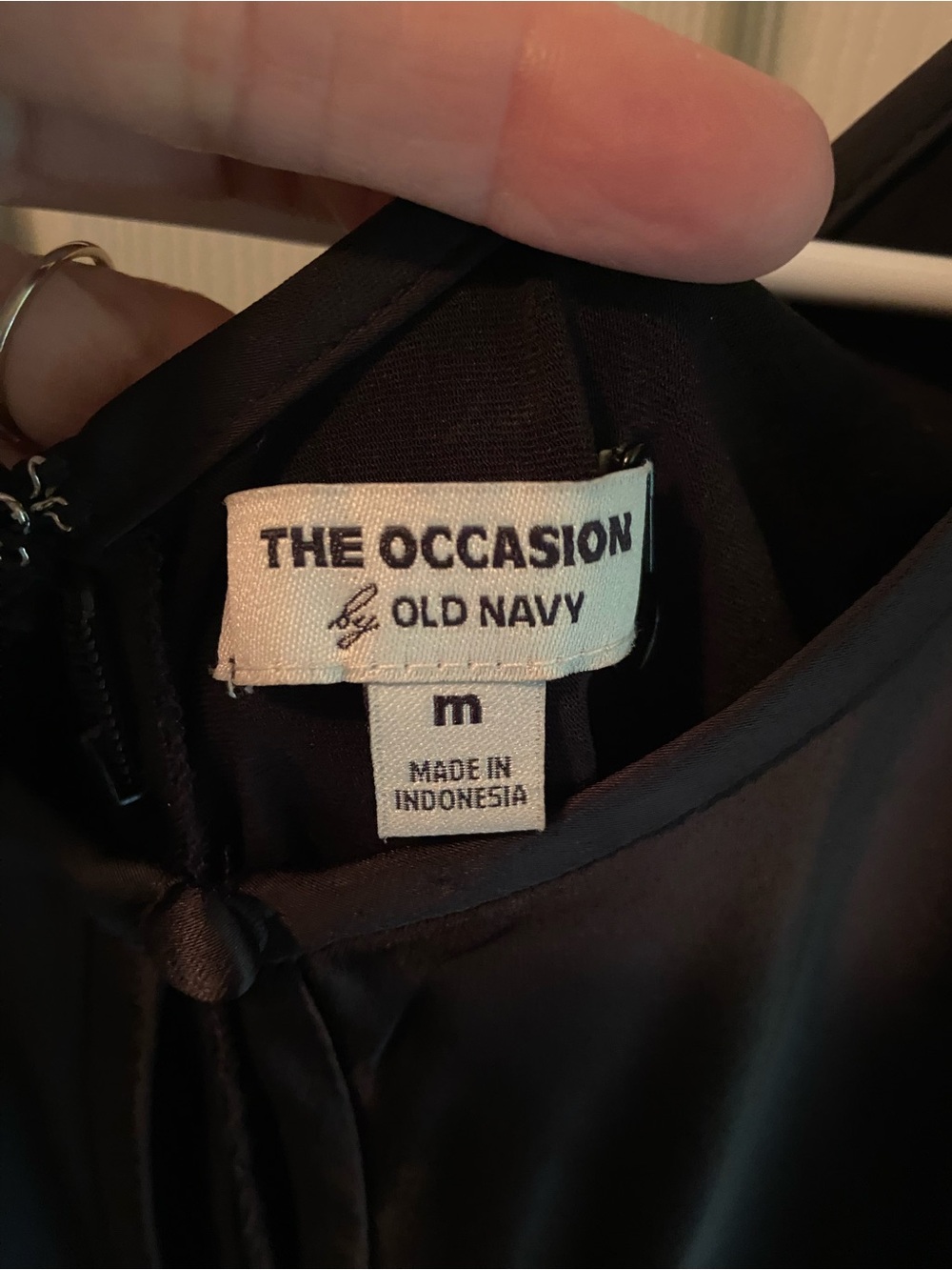 Old Navy Black Occasion Dress with Scoop Neck - Picture 6 of 7